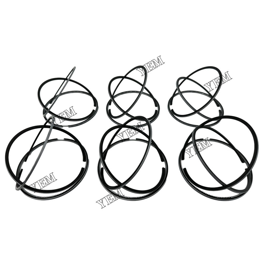 6D17 Piston Rings Set STD 118mm For Mitsubishi wheel loader For Mitsubishi