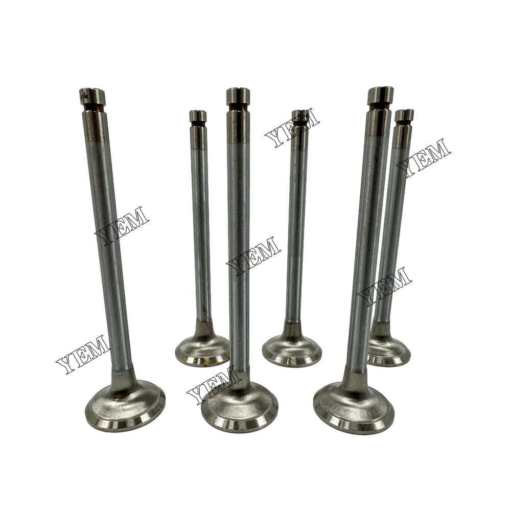 6DS70 Exhaust Valve For Mitsubishi wheel loader Engine For Mitsubishi