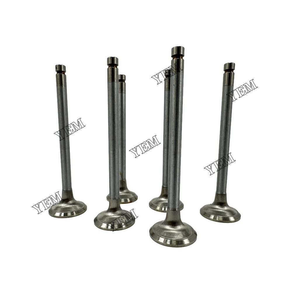 6DS70 Exhaust Valve For Mitsubishi wheel loader Engine For Mitsubishi