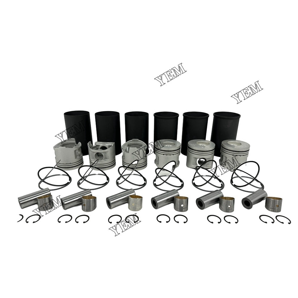 6D17 Cylinder Liner Kit For Mitsubishi wheel loader For Mitsubishi