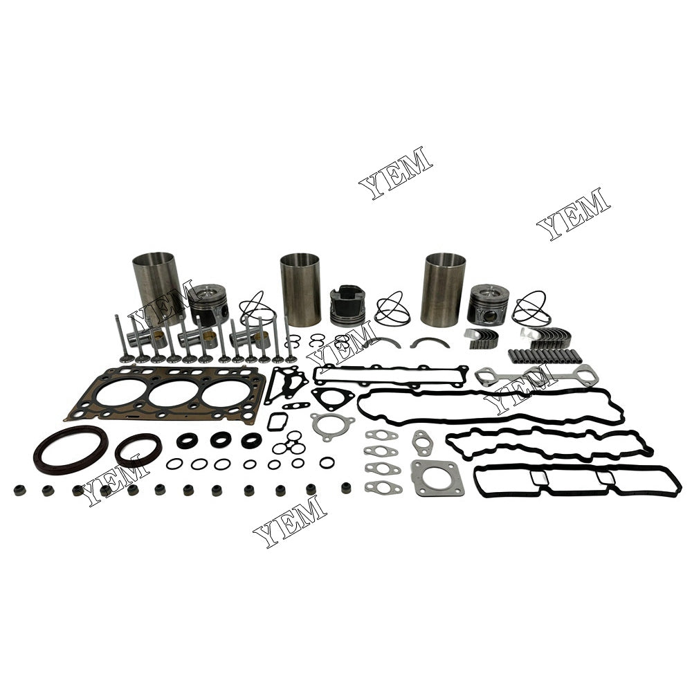 D18 Engine Overhaul Rebuild Kit With Gasket Bearing Valve Set For Doosan Daewoo articulated dump truck