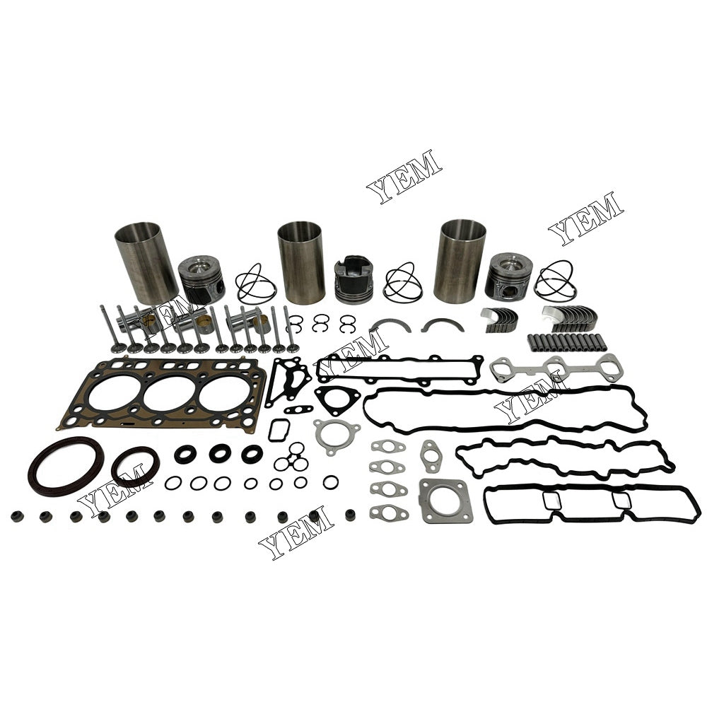 D18 Engine Overhaul Rebuild Kit With Gasket Bearing Valve Set For Doosan Daewoo articulated dump truck For Doosan