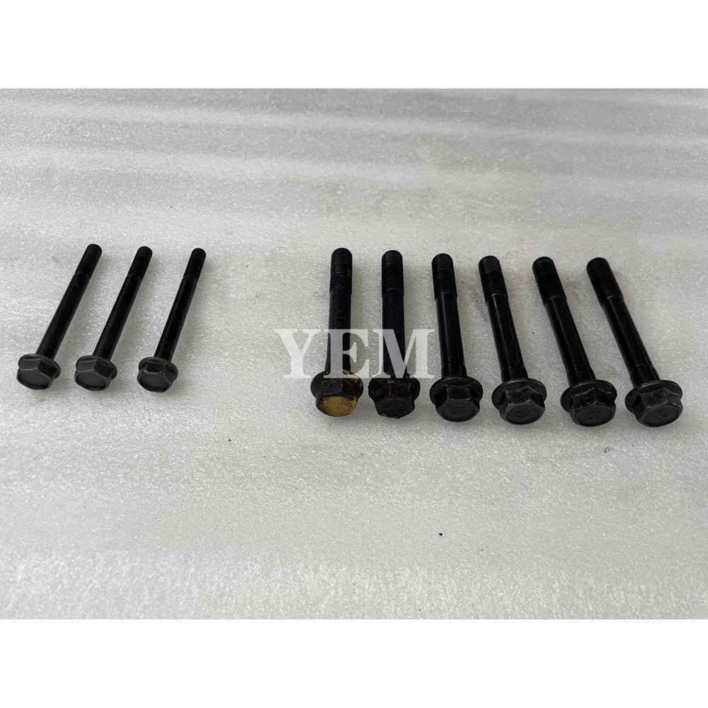 Quality Parts 3D84-1 Cylinder Head Bolt For Komatsu 129350-01200 Engine