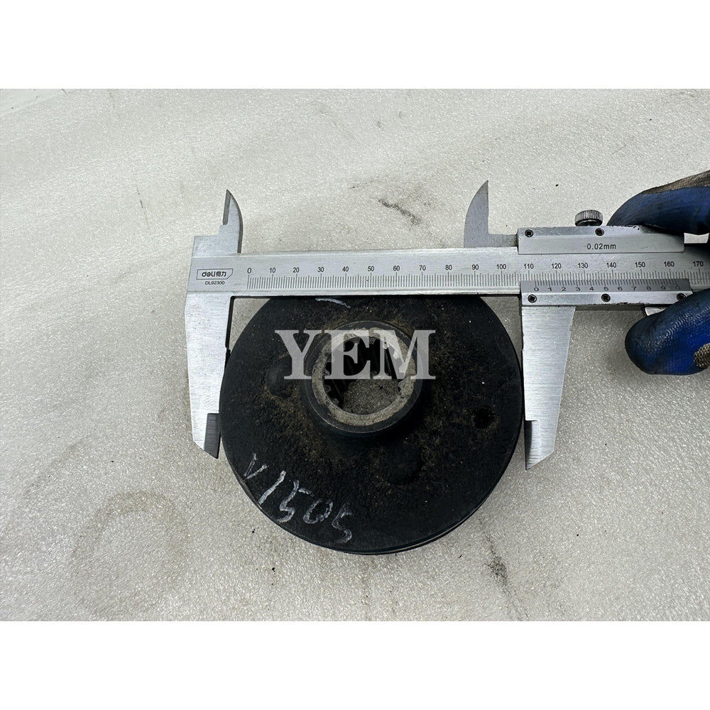 V1505 F Crankshaft Pulley For Kubota Excavator Parts Engine