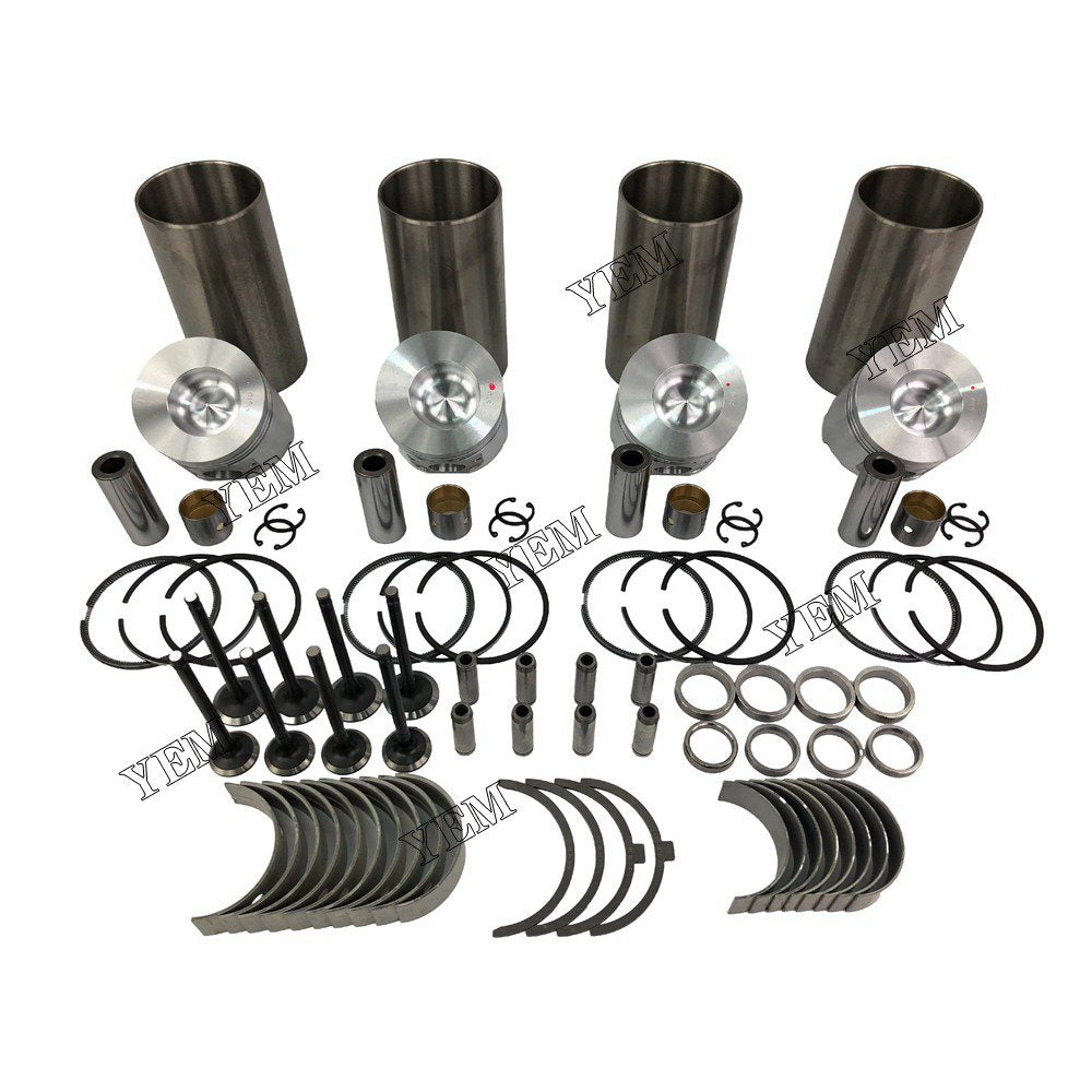 4TNE86 Overhaul Rebuild Kit For Yanmar 3 cylinder diesel engine parts For Yanmar