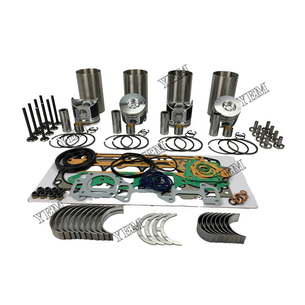 4tnv88 Overhaul Rebuild Kit With Full Gasket Bearing For Yanmar 4 cylinder diesel engine parts For Yanmar