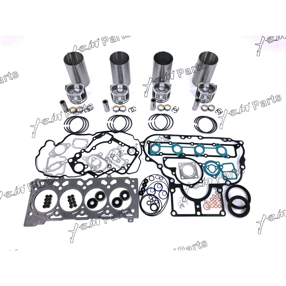 V2607 Overhaul Kit With Gasket Set For Kubota 4 cylinder diesel engine parts