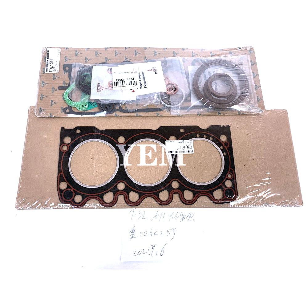 high quality F3L1011 Engine gasket set For Deutz Engine Parts