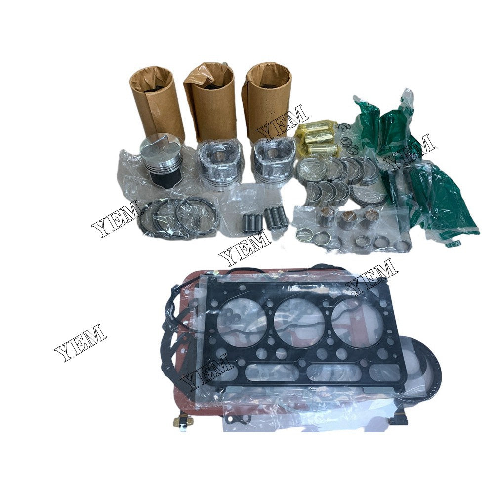 D1463 Overhaul Rebuild Kit With Bearing Set Valve Train For Kubota 3 cylinder diesel engine parts
