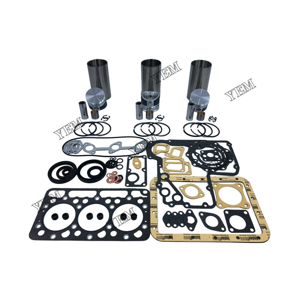 D850 Overhaul Kit With Gasket Set For Kubota 3 cylinder diesel engine parts For Kubota