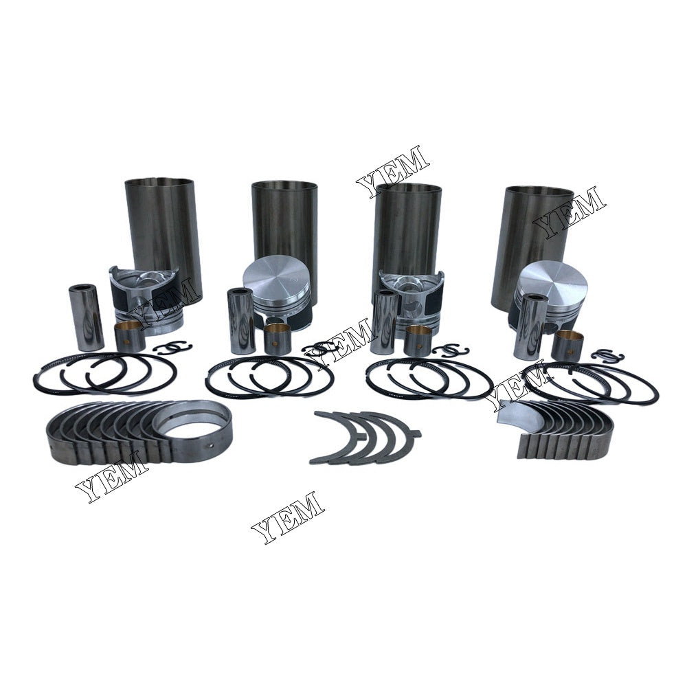 V1100 Overhaul Rebuild Kit With Bearing Set For Kubota 4 cylinder diesel engine parts