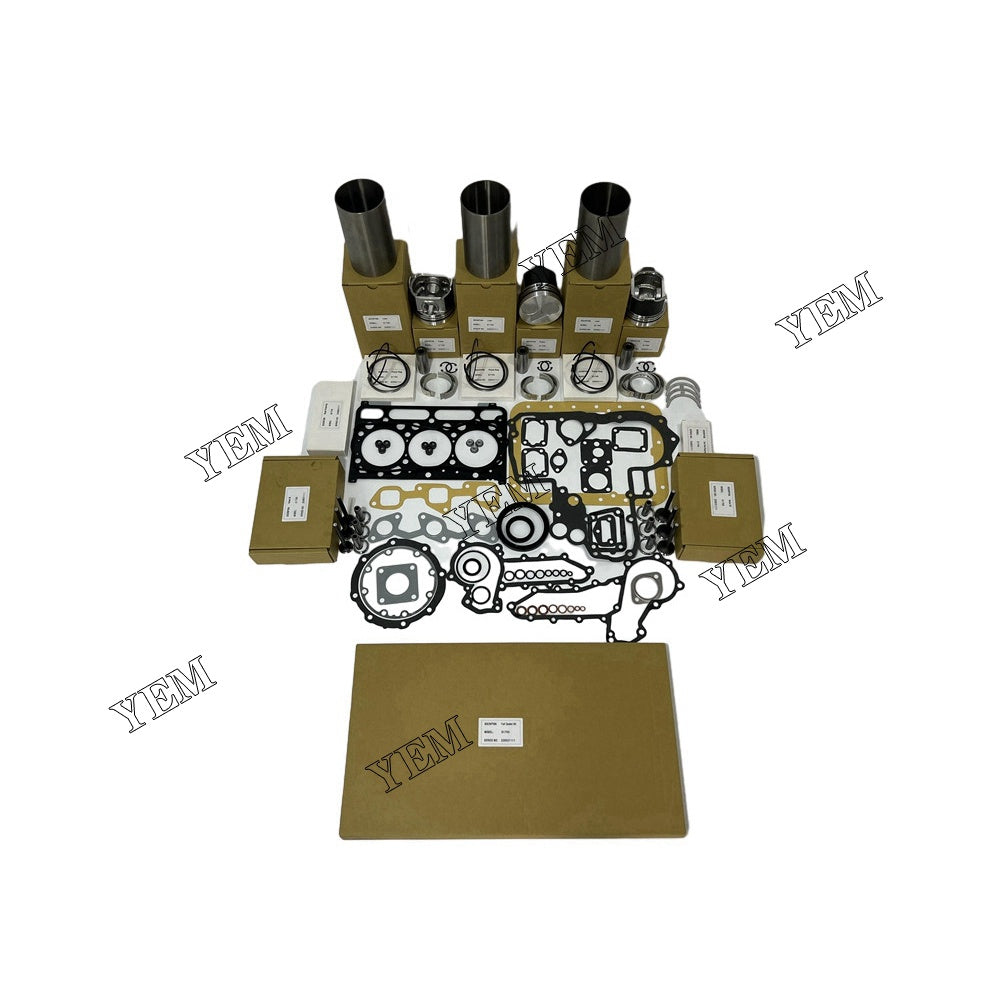 D1803 Overhaul Rebuild Kit With Bearing Set Valve Train For Kubota 3 cylinder diesel engine parts For Kubota