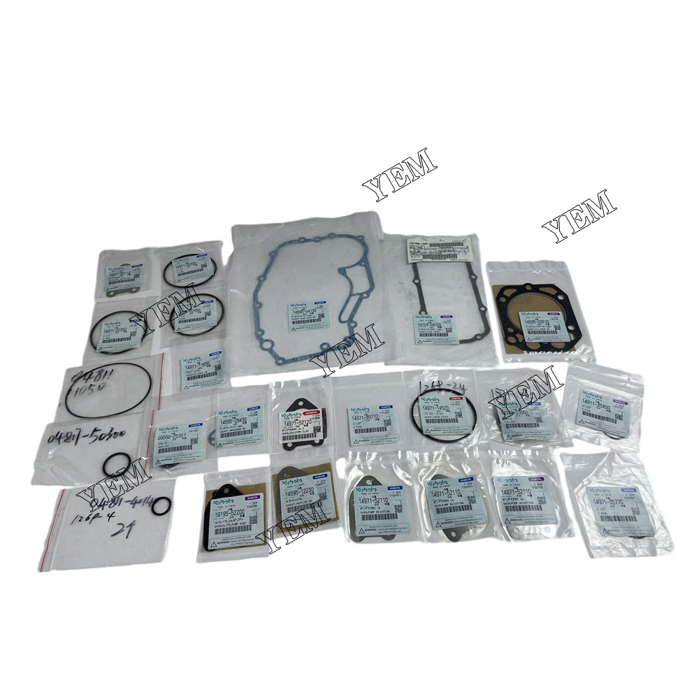 high quality EA300 Engine gasket set 1J194-99350 1J194-99362/0 For Kubota Engine Parts