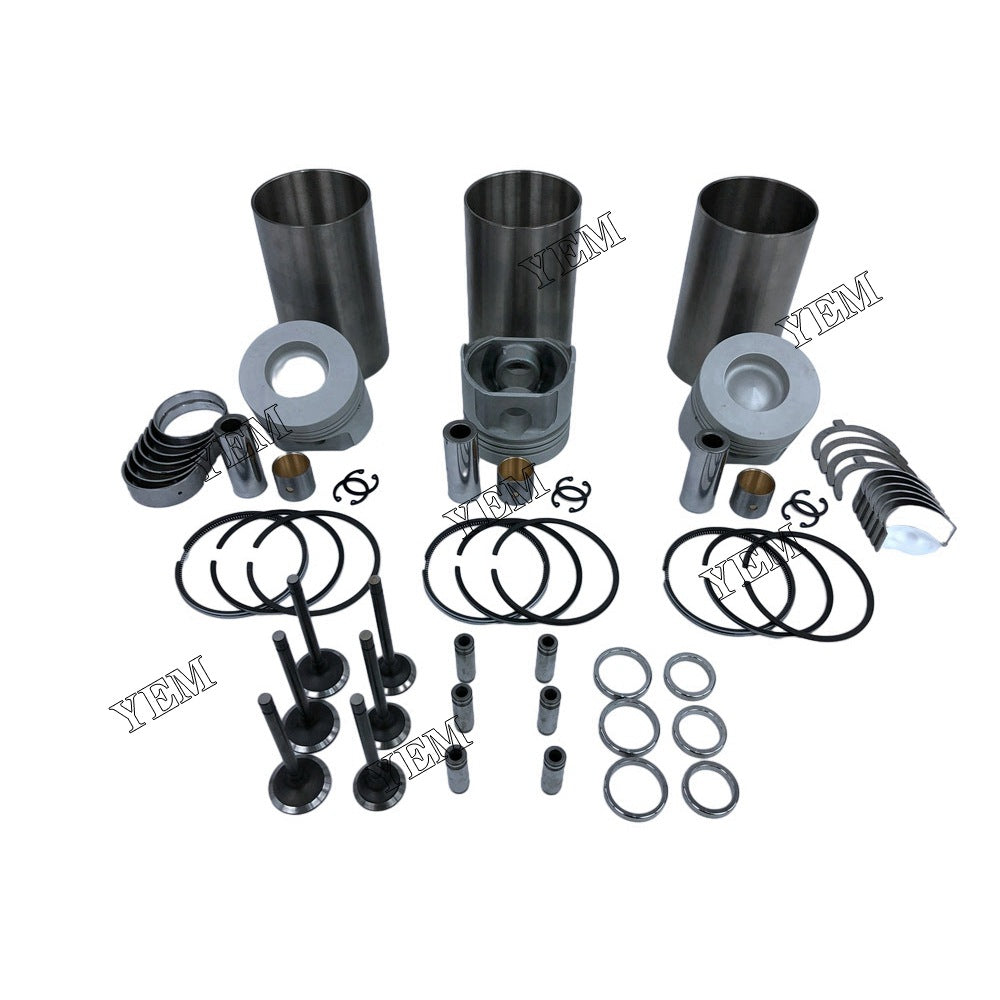 D1462 Overhaul Rebuild Kit With Bearing Set Valve Train For Kubota 3 cylinder diesel engine parts For Kubota