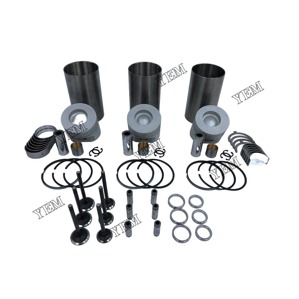D1462 Overhaul Rebuild Kit With Bearing Set Valve Train For Kubota 3 cylinder diesel engine parts For Kubota