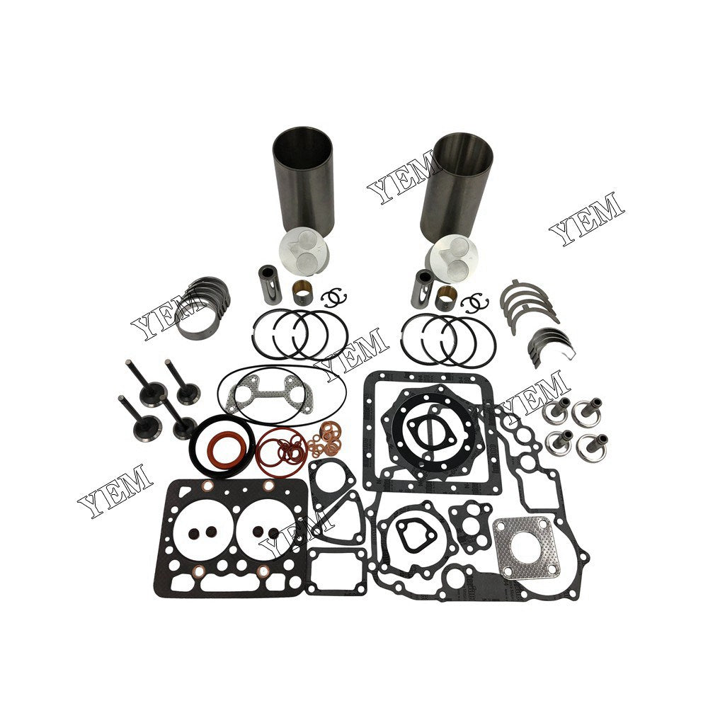 Z482 Overhaul Rebuild Kit With Gasket Set Bearing-Valve Train For Kubota 2 cylinder diesel engine parts For Kubota