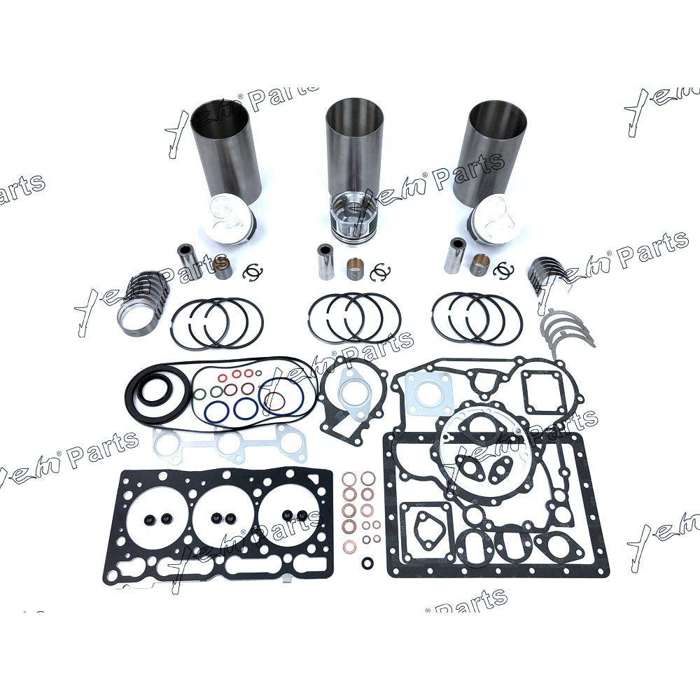 D1105 Overhaul Rebuild Kit For Kubota 3 cylinder diesel engine parts