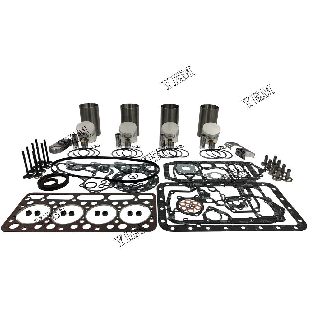 V1702 V1702B Overhaul Rebuild Kit For Kubota 4 cylinder diesel engine parts For Kubota