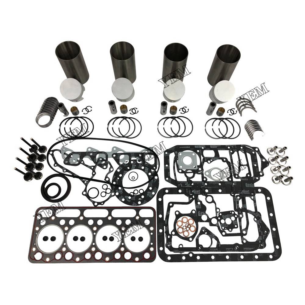 V1702 V1702B Overhaul Rebuild Kit For Kubota 4 cylinder diesel engine parts For Kubota