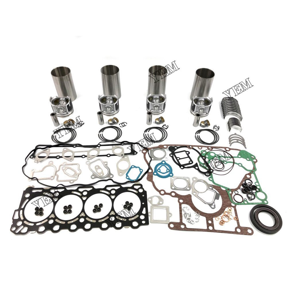 V3307 Overhaul Rebuild Kit For Kubota 4 cylinder diesel engine parts For Kubota