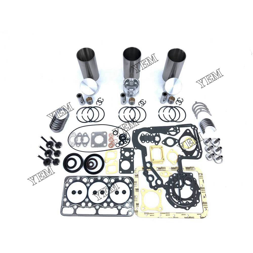 D950 Overhaul Rebuild Kit With Gasket Set Bearing-Valve Train For Kubota 3 cylinder diesel engine parts For Kubota