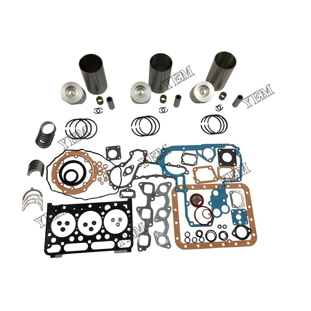 D1703 Overhaul Rebuild Kit For Kubota 3 cylinder diesel engine parts For Kubota