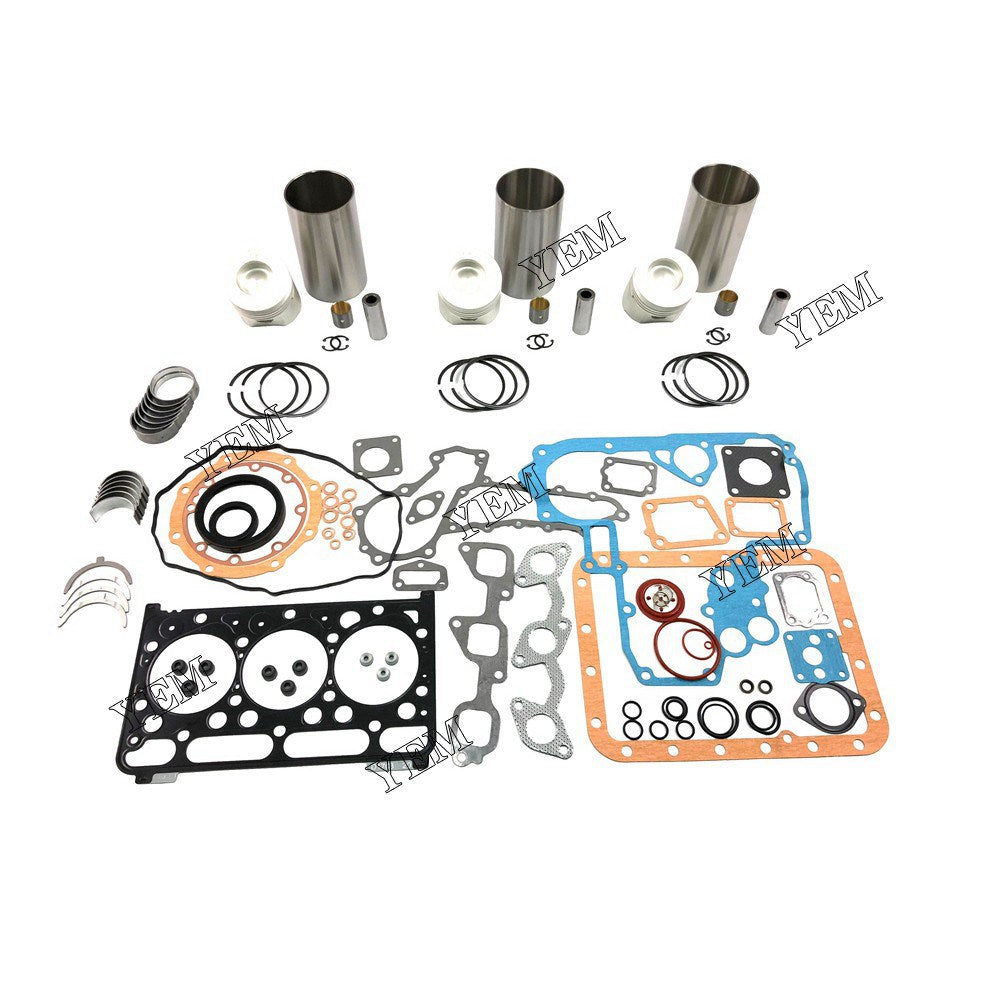 D1703 Overhaul Rebuild Kit For Kubota 3 cylinder diesel engine parts For Kubota
