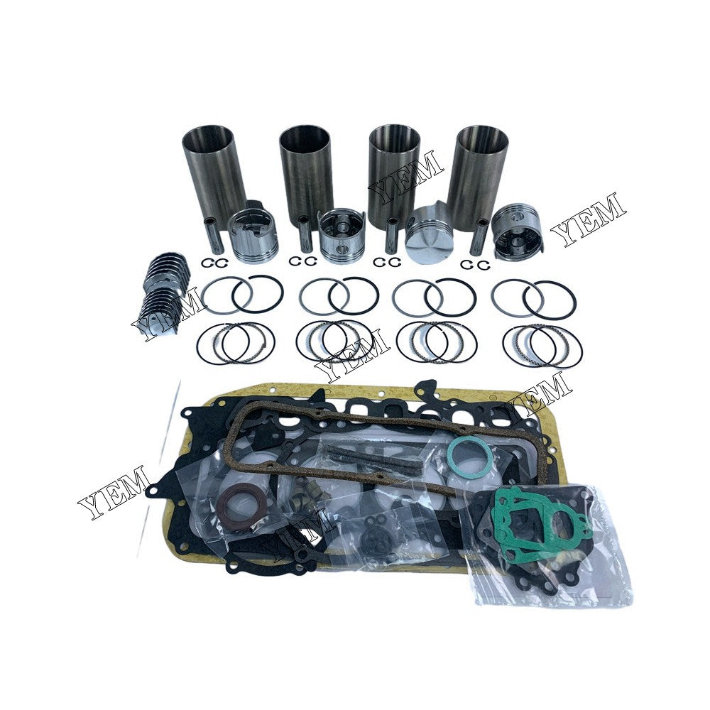 4P Overhaul Rebuild Kit With Gasket Set Bearings For Toyota 4 cylinder diesel engine parts For Toyota