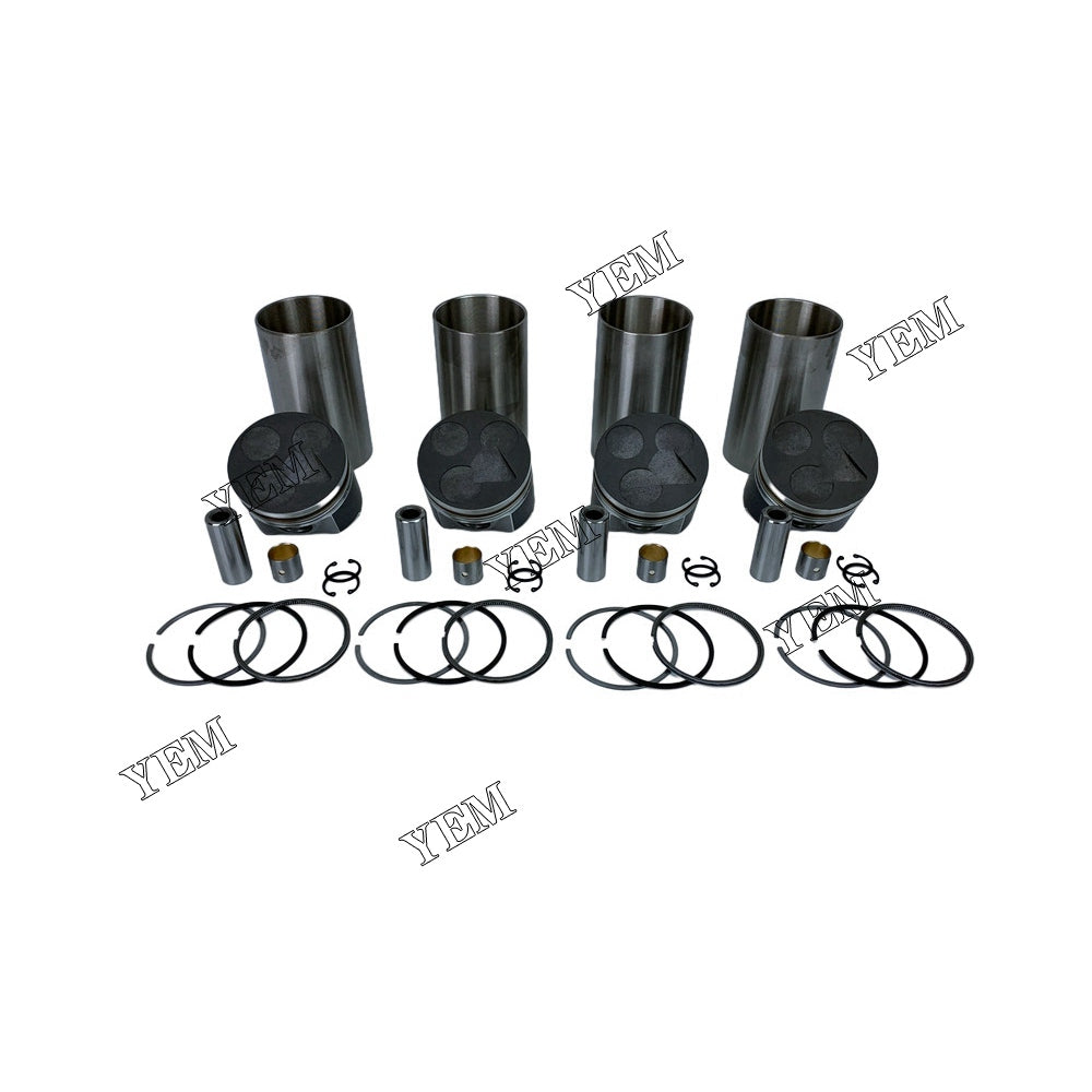 V3600 Cylinder Liner Kit For Kubota 4 cylinder diesel engine parts For Kubota