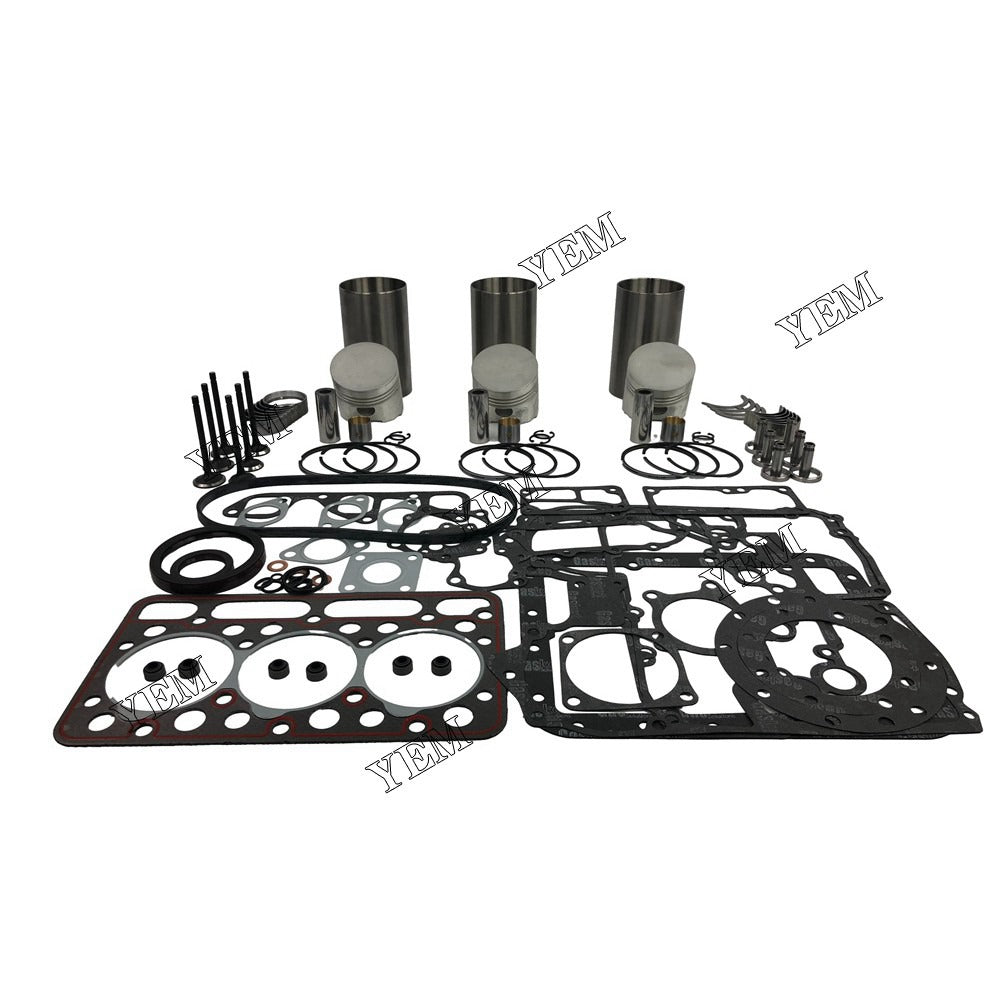 D1403 Overhaul Rebuild Kit With Gasket Set Bearing-Valve Train For Kubota 3 cylinder diesel engine parts For Kubota
