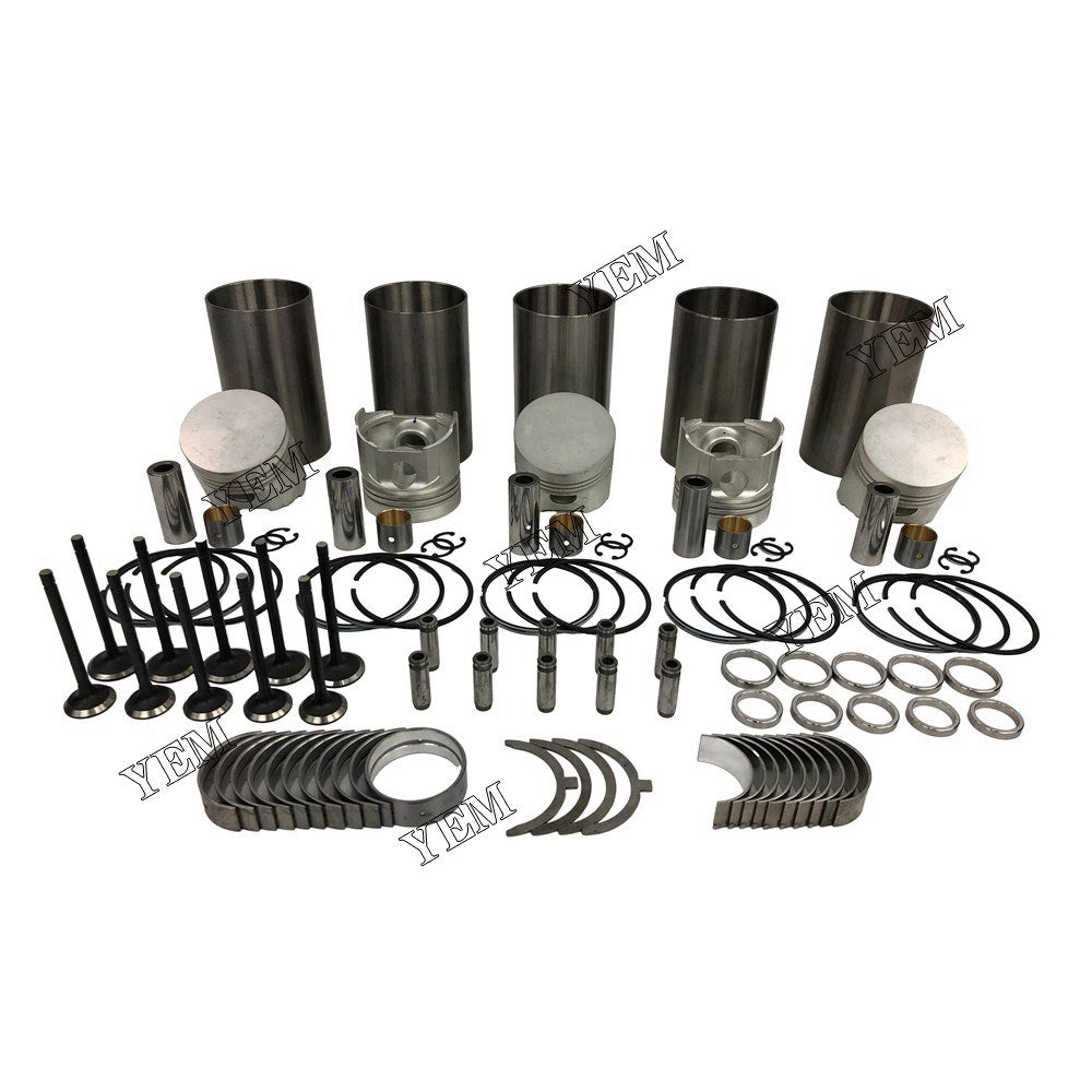 F2302 Overhaul Rebuild Kit With Bearing Set Valve Train For Kubota 5 cylinder diesel engine parts For Kubota