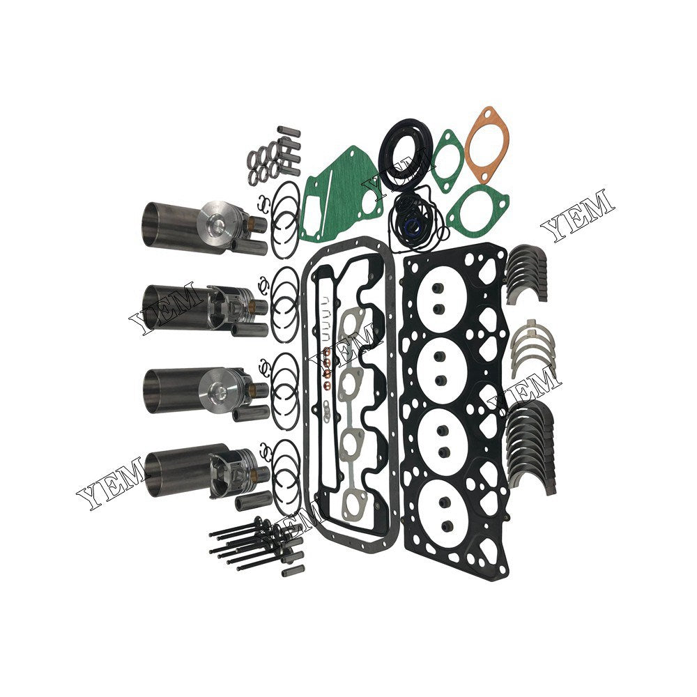 4LE2- DI Overhaul Rebuild Kit With Gasket Set Bearing-Valve Train For isuzu 4 cylinder diesel engine parts For isuzu