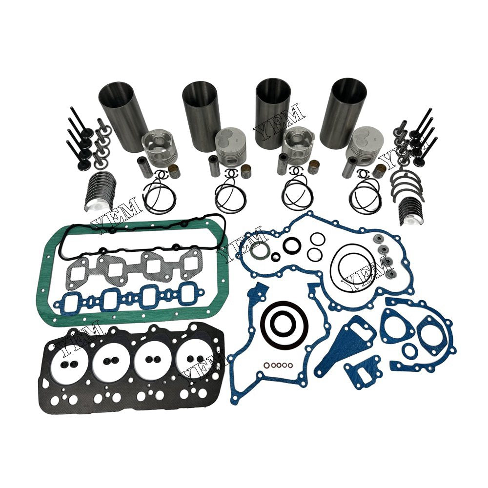 1DZ-2 Cylinder Liner Kit For Toyota 4 cylinder diesel engine parts For Toyota