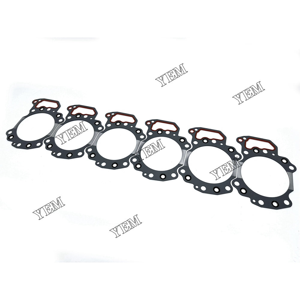 Aftermarket part 6D125-O/6D125-N Head Gasket For Komatsu diesel engine spare parts For Komatsu