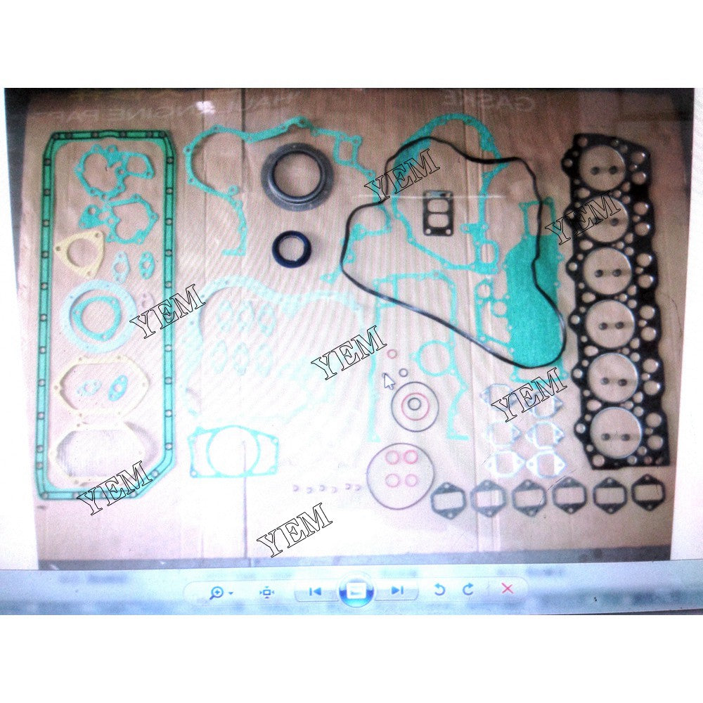 high quality 6D34 Overhaul Gasket Set For Mitsubishi Engine Parts For Mitsubishi