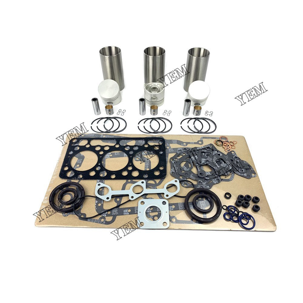 D750 Overhaul Kit With Gasket Set For Kubota 3 cylinder diesel engine parts