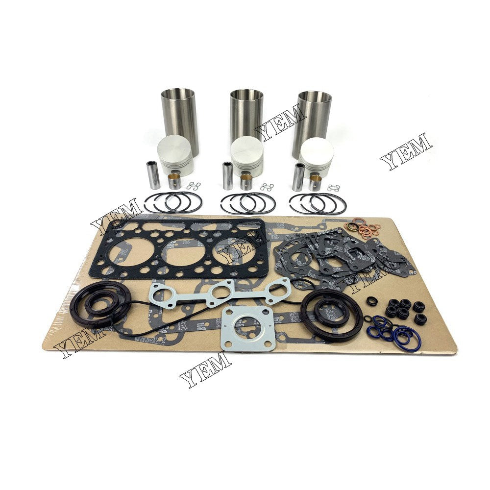 D750 Overhaul Kit With Gasket Set For Kubota 3 cylinder diesel engine parts For Kubota
