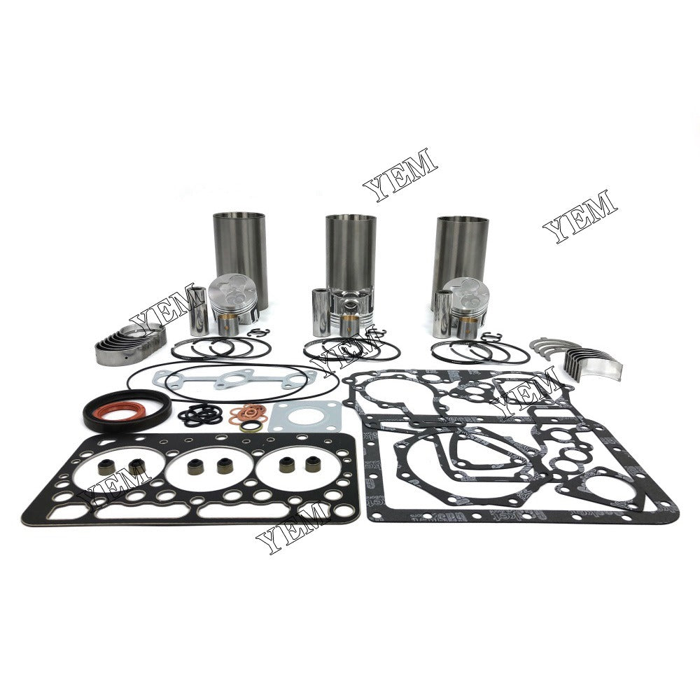 D782 Overhaul Rebuild Kit With Gasket Set Bearing For Kubota 3 cylinder diesel engine parts For Kubota