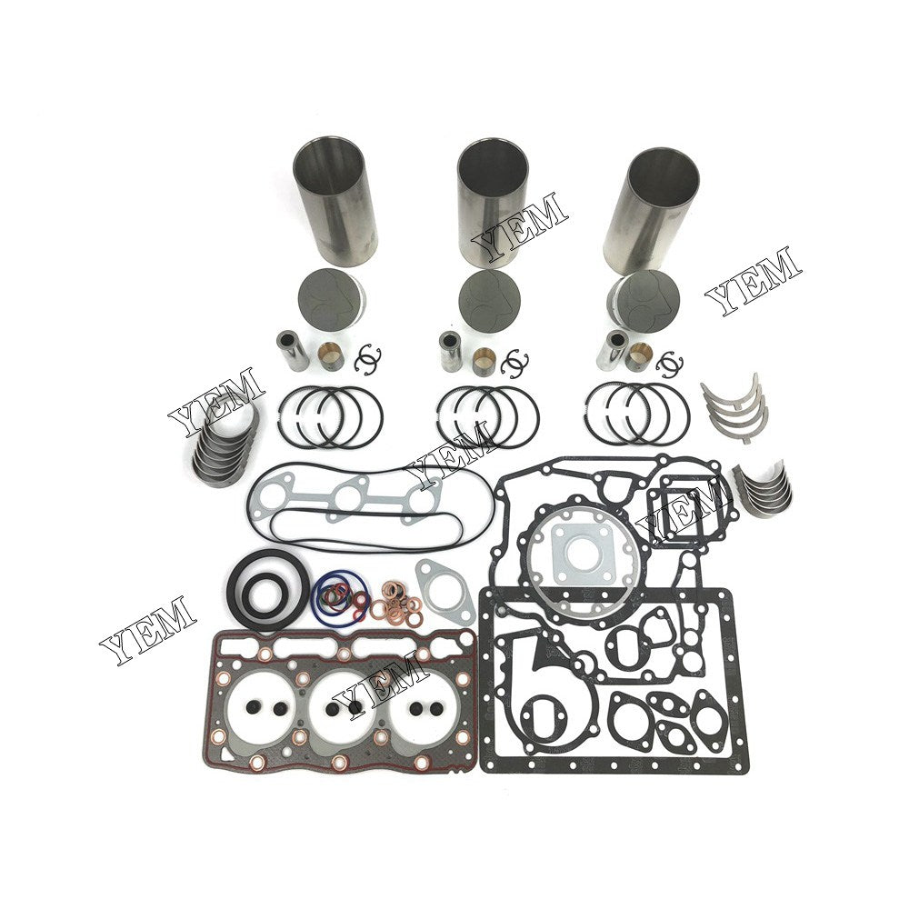 D905 Overhaul Rebuild Kit With Gasket Set Bearing For Kubota 3 cylinder diesel engine parts For Kubota