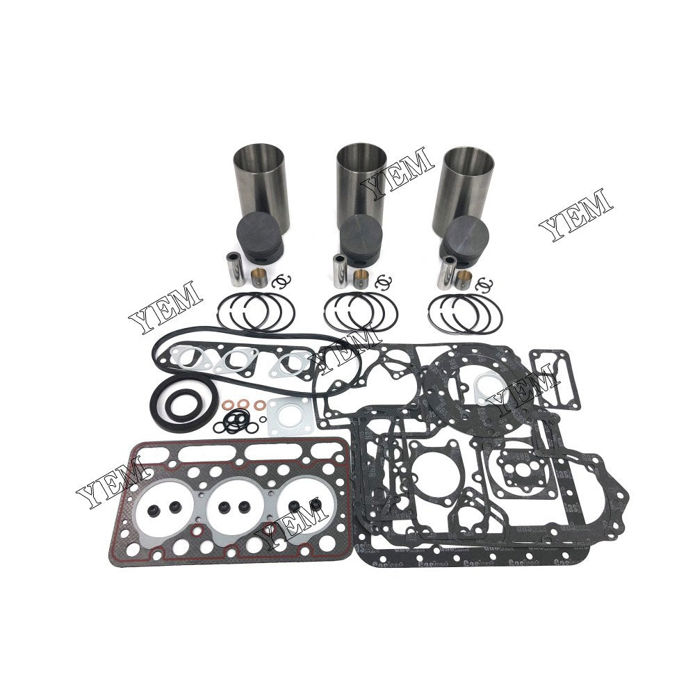D1102 Overhaul Kit With Gasket Set For Kubota 3 cylinder diesel engine parts For Kubota