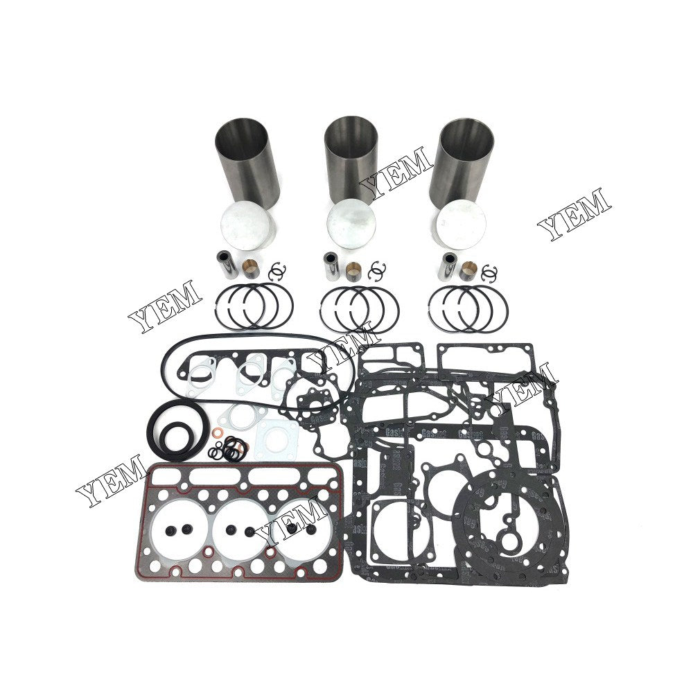 D1402-IDI Overhaul Kit With Gasket Set For Kubota 3 cylinder diesel engine parts For Kubota