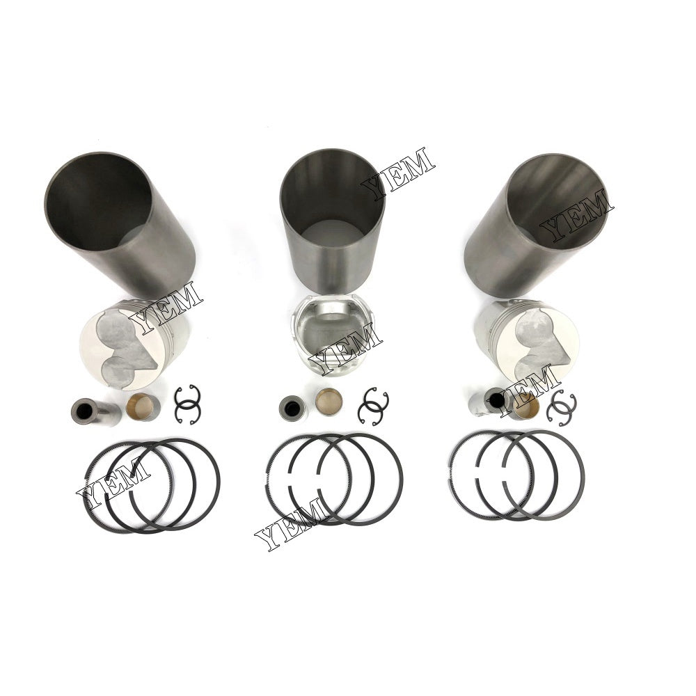 D1403 Cylinder Liner Kit For Kubota 3 cylinder diesel engine parts For Kubota
