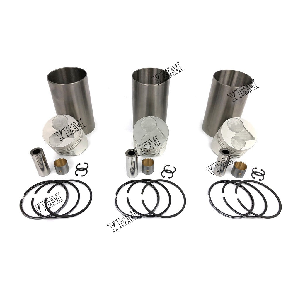 D1403 Cylinder Liner Kit For Kubota 3 cylinder diesel engine parts For Kubota