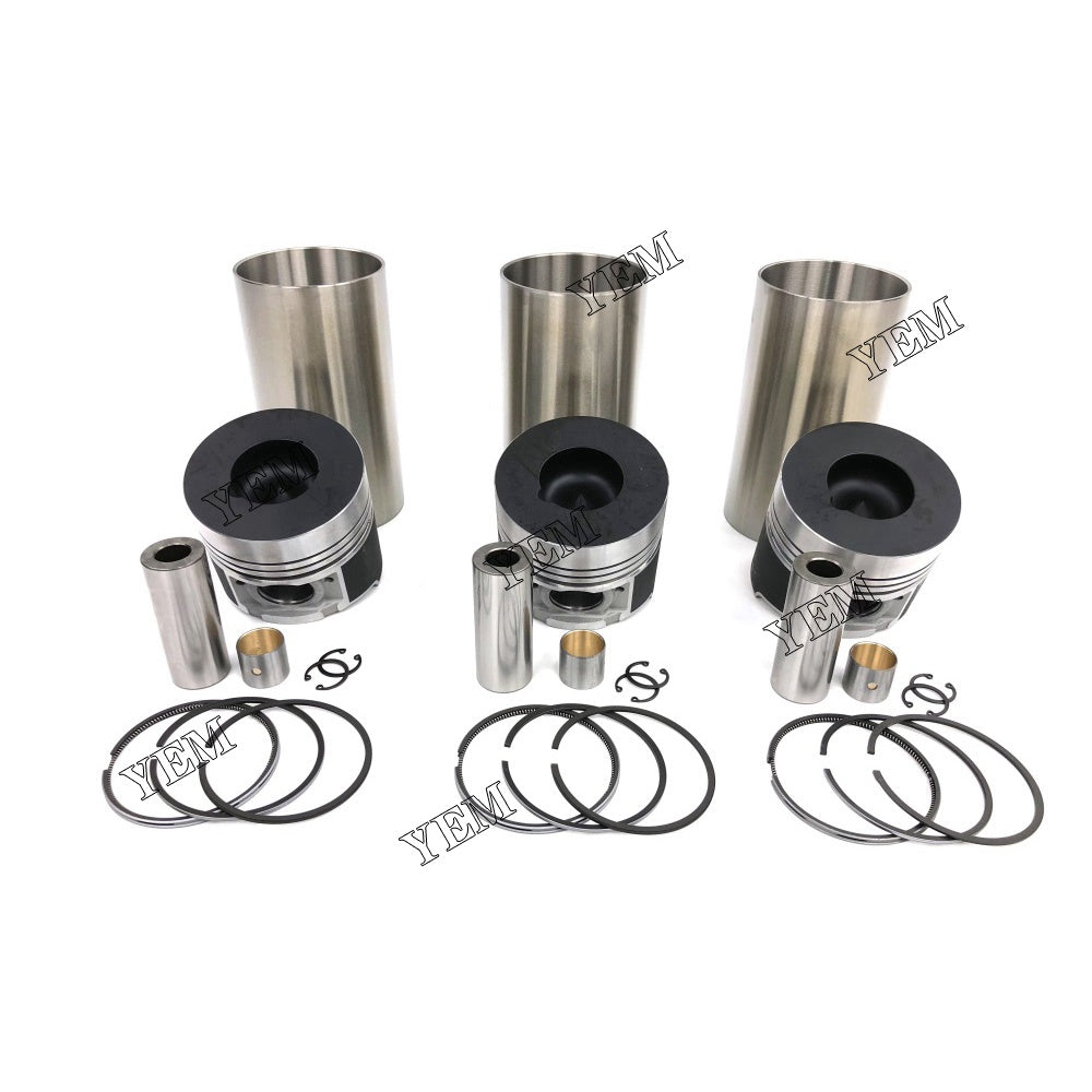 D3200 Cylinder Liner Kit For Kubota 3 cylinder diesel engine parts