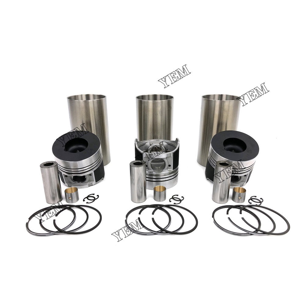 D3200 Cylinder Liner Kit For Kubota 3 cylinder diesel engine parts For Kubota