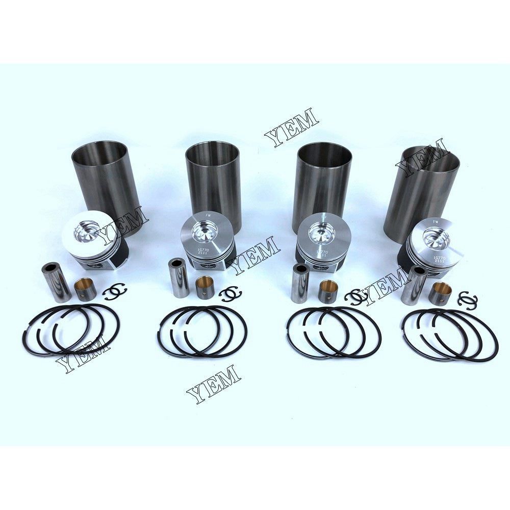 V2003-DI Cylinder Liner Kit For Kubota 4 cylinder diesel engine parts For Kubota