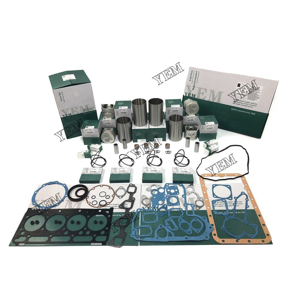 V2203 Overhaul Kit With Gasket Set For Kubota 4 cylinder diesel engine parts For Kubota
