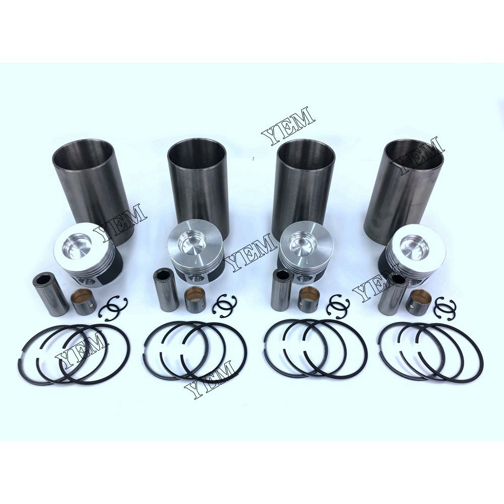 K4E-DI Cylinder Liner Kit For Mitsubishi 4 cylinder diesel engine parts