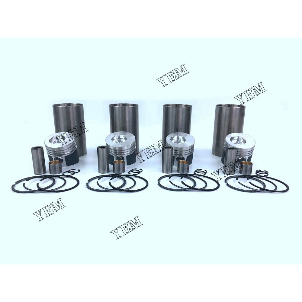 K4E-DI Cylinder Liner Kit For Mitsubishi 4 cylinder diesel engine parts For Mitsubishi