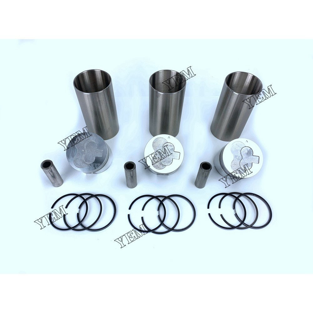 L3E Piston Pin 18mm Cylinder Liner Kit For Mitsubishi 3 cylinder diesel engine parts